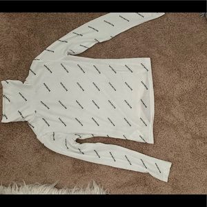 BALENCIAGA STRETCH-COTTON TURTLENECK